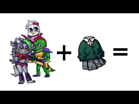[Chica &amp;amp; Roxy &amp;amp; Monty + <strong>school</strong> <strong>uniform</strong>]