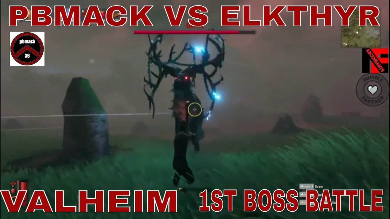 VALHEIM 1ST BOSS EIKTHYR VS PBMACK (A TWITCH HIGHLIGHT)