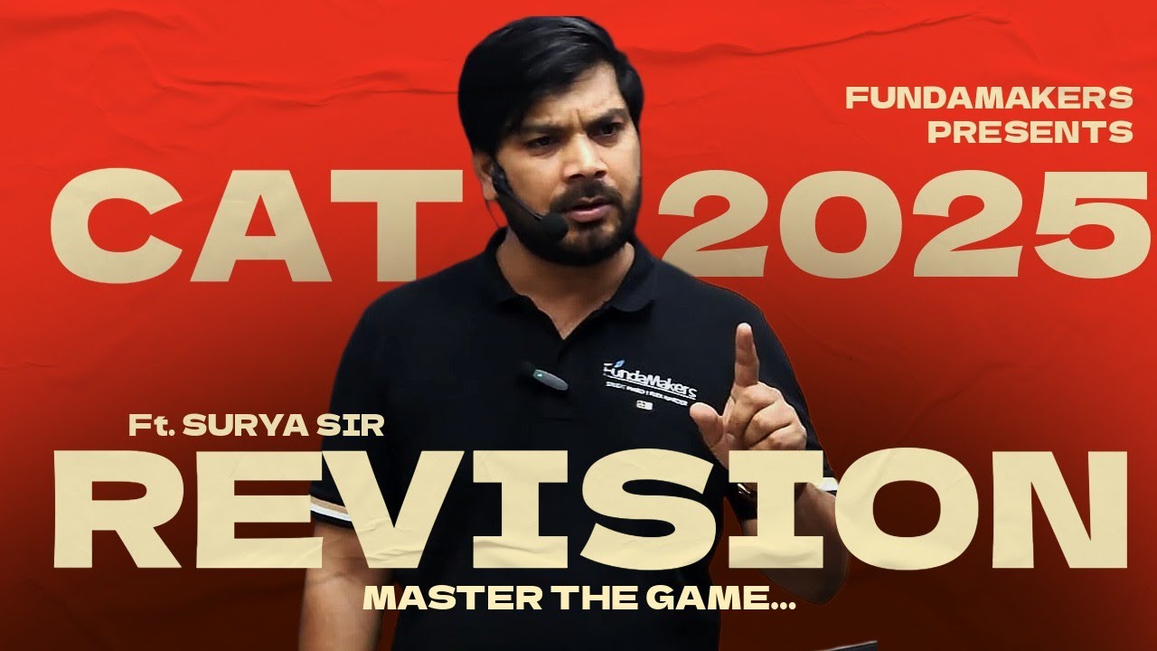 CAT 2025 Revision Strategy | How to Revise Like a Topper & Maximize ...