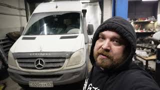 Mercedes Sprinter W906 4X4 / Переделка спринтера на полный привод / И еще немного работ