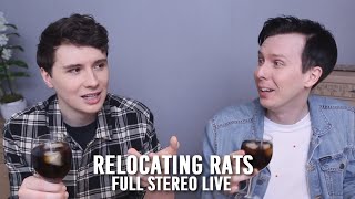 Dan & Phil - RELOCATING RATS | Full Stereo Live (Audio w/Video!)