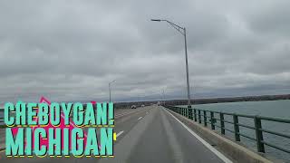 Town that is Fun to Say | Mackinac Bridge and Cheboygan Driving Tour