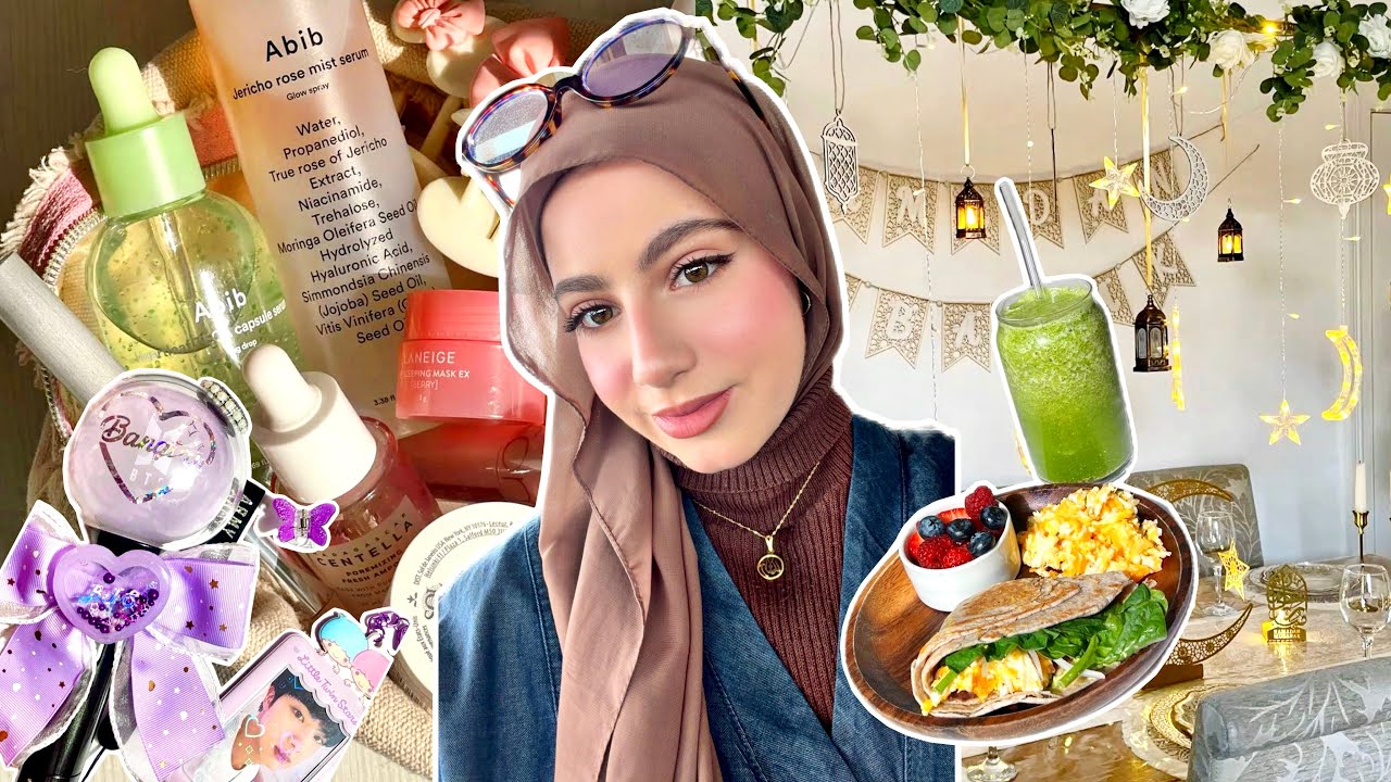 روتين ٧ الصبح ✨ تجهيزات رمضان | ترتيب حياتي وعناية كاملة