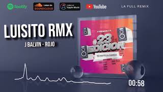 J Balvin - Rojo -  Luisito Rmx