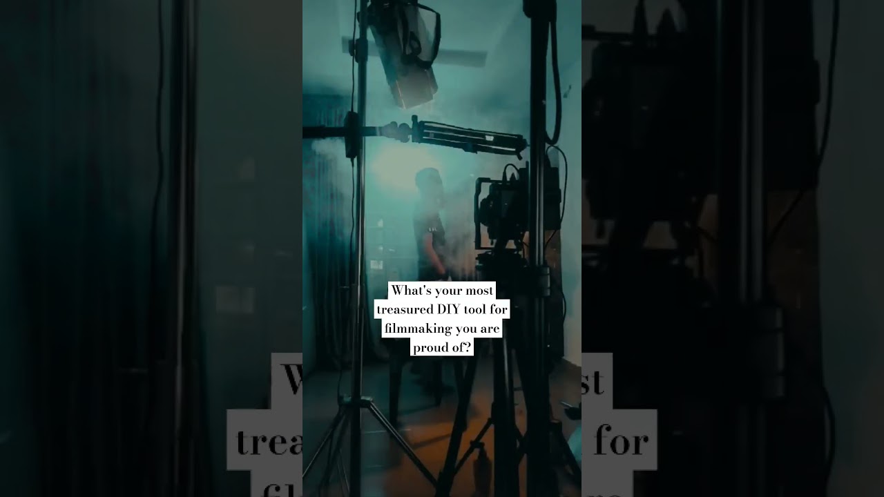 DIY Volumetric lighting with handheld fog machine 😱🔥 