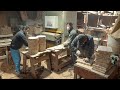 Amazing koreas extreme wood working process inside the factory