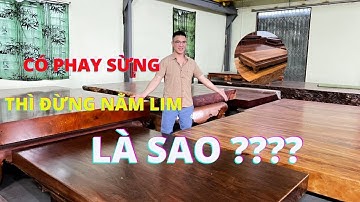" Có Phay Sừng thì Đừng Nằm Lim " AE xem để rõ nhá. Sập gỗ Lim & Sập gỗ Phay Sừng | Cương Sập Gỗ