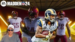 Week 15 - The Washington Commanders Vs The LA Rams - Madden NFL 24 Franchise Mode