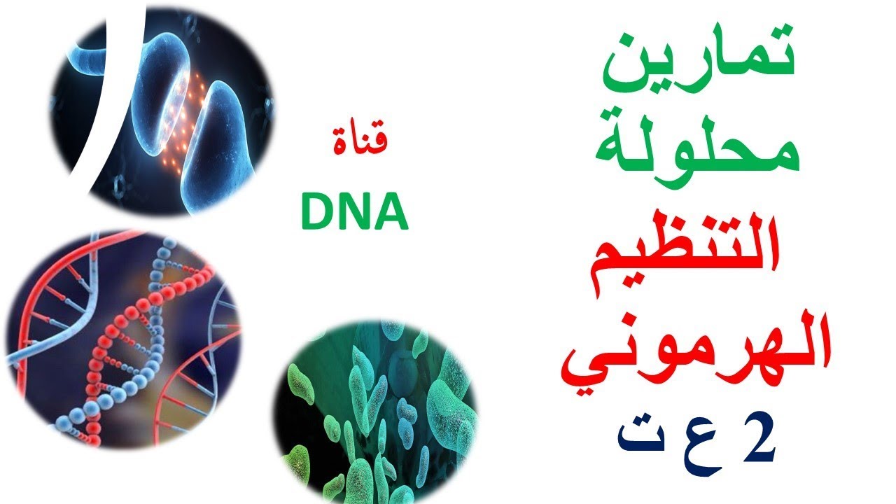 تمارين التنظيم الهرموني للسنة الثانية ثانوي