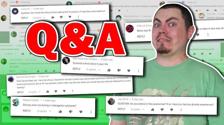 Answering Your Disgusting Questions! - Q&A 3