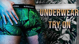 Bjorn Borg Mens Underwear Try on Review Haul! - YouTube