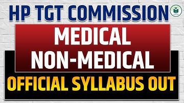 HP TGT 2025 Preparation –Official Syllabus Out! Medical & Non-Medical | HP TGT Exam Preparation 2025