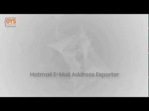 Hotmail E-Posta  Listesi Oluşturma