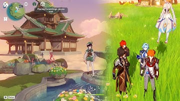 Companion Can Help You Fly - Main Building & Furnishings Floating Guide - Genshin Impact