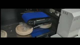 automatic disposable plates and cups flow packing machine