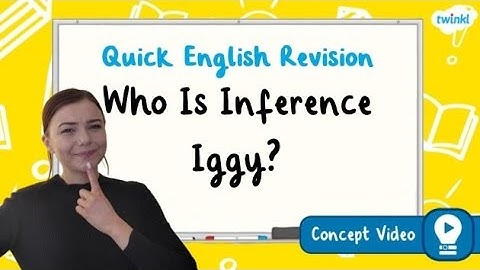 Who Is Inference Iggy? | KS2 English Concept for Kids