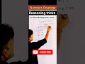 Number Analogy | #reasoning #reasoningtricks #rrb #ssc #ssccgl #sscchsl #sscmts #bank #shorts #viral