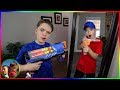 Clones Escape Mystery Mirror! Nerf Battle!