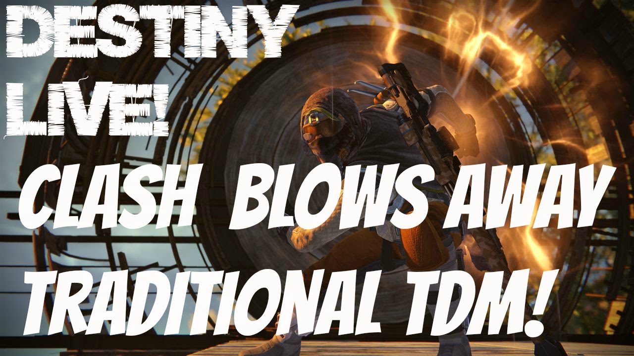 Destiny Solo Live! Why Clash blows away traditional TDM. PVP Crucible Game Play Commentary. PS4