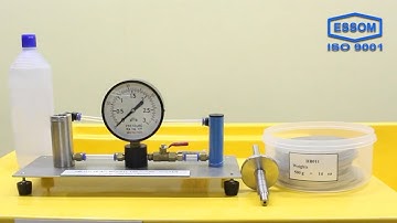 HB011 DEAD WEIGHT PRESSURE TESTER