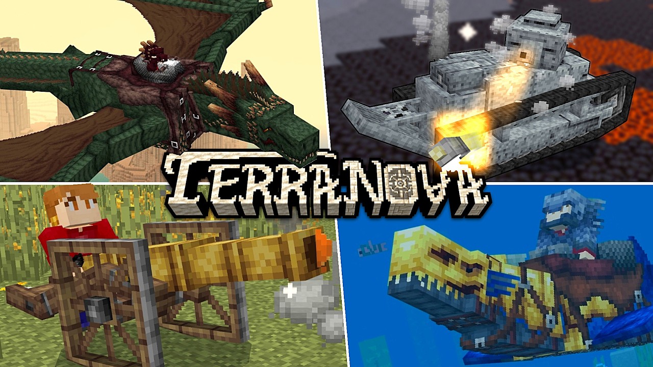 ADDON INSANO! TerraNova Addon (Review Minecraft Bedrock/MCPE) - YouTube