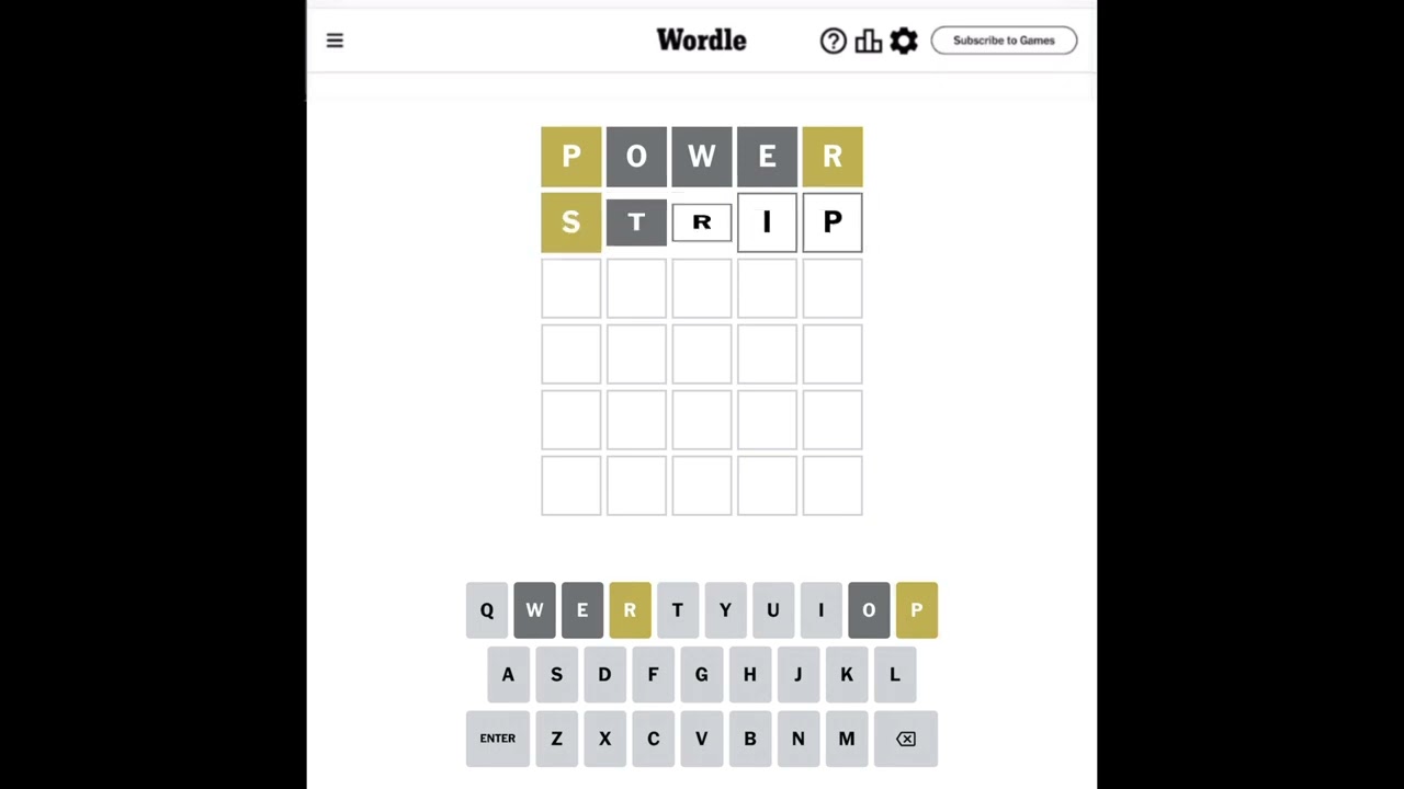 エブリデイ Wordle JANUARY 25, 2025 Wordle 1316, Solved - YouTube