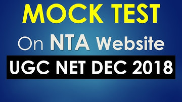 UGC NET Mock Test for Online Computer Based Exam - Paper 1, Commerce