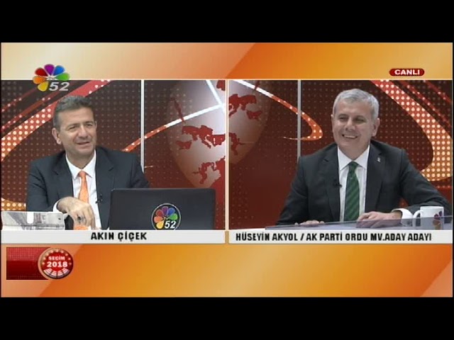 01/05/2018 SEÇİM 2018 - HÜSEYİN AKYOL / AK PARTİ ORDU MİLLETVEKİLİ ADAY ADAYI