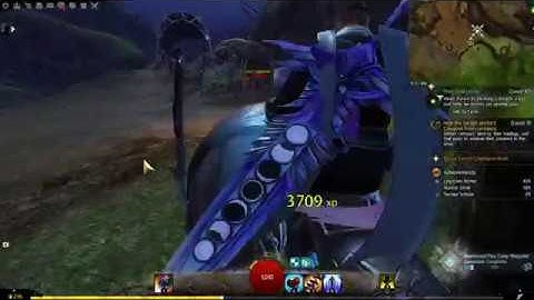 GW2 Every Waypoint in Queensdale in under 5 minutes