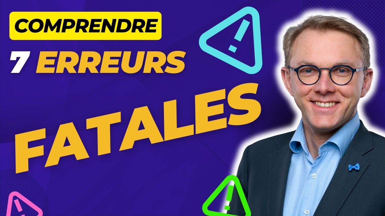 7 erreurs FATALES en gestion de projet - et comment les éviter - YouTube