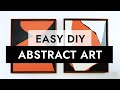 EASY DIY ABSTRACT PAINTINGS | Make your own art! 🎨🖌️