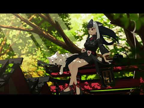 手描きでループアニメーションを作成します MVや生配信の待機画面などにご利用いただけます