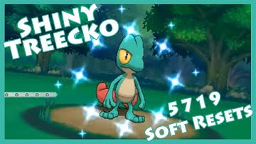 Soft Resets for Shiny Starter - Treecko! Pokemon Omega Ruby [Twitch Highlight]