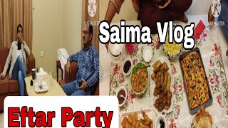 3Rd Roza Ki Eftar Party Saima Vlog Ke Gharzeenat Iqbal Vloger