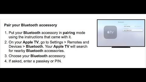 Pair an external bluetooth speaker with your Apple TV