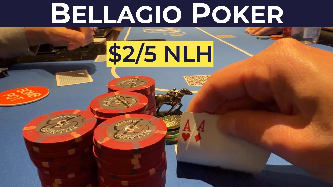 Startin' off HOT at BELLAGIO! || Poker Vlog #56