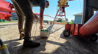 Augers Galore. Not my favorite job