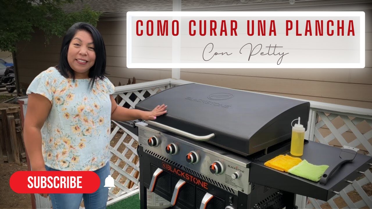Como curar una Plancha Cocinando con Petty YouTube