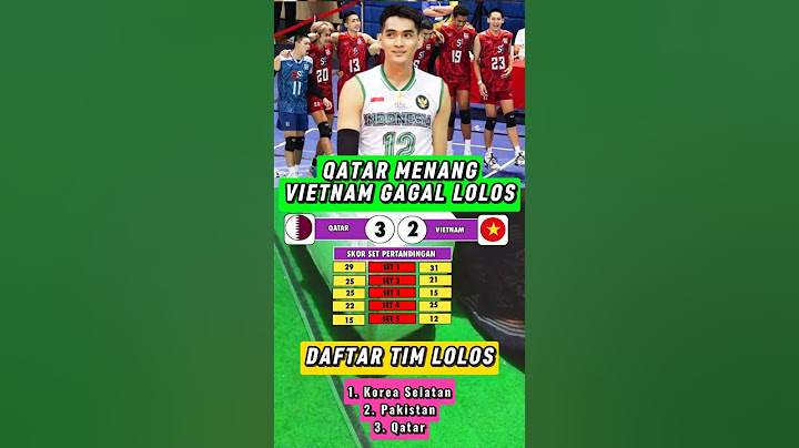 HASIL AVC NATIONS CUP 2025 - Qatar Vs Vietnam - Vietnam Gagal Lolos Semifinal