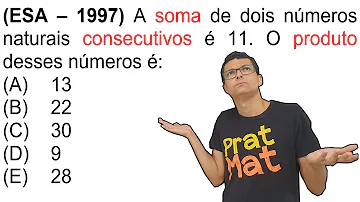 O que é o produto de dois números?
