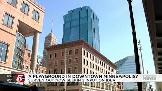 Minneapolis considers first downtown indoor playground for winter play