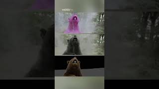 Cokie in the Snow | Cocaine Bear | Wētā FX #vfxshorts #vfx