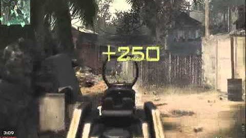 MW3 Gameplay Kill Confirmed on Village with the UMP COD XP (Modern Warfare 3 Gameplay)