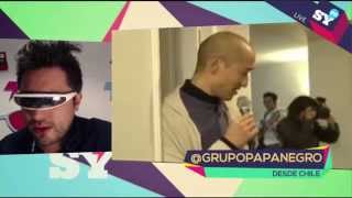 Video thumbnail of "PapaNegro de Chile tocando un "Acústico" para ONLINE con Gabo Ramos"