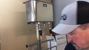 Cru Systems 2-Nozzle Wine & Spirits Gravity Filler