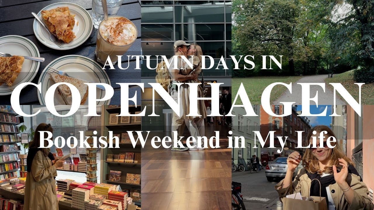 cozy bookish weekend in my life: book shopping, fall wardrobe, autumn tbr (vlog) 🍂