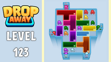 Drop Away level 123 gameplay solution