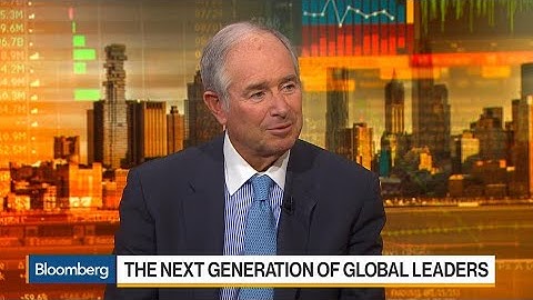 Schwarzman Says He Started Scholars Program to Make World Safer