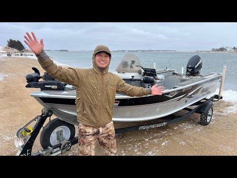 Walleye Fishing in Our New Boat! (CATCH CLEAN COOK)