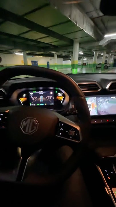 EV driving in the new MG ZS Hybrid+ model 👌🔉🔋